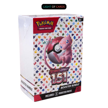 [Booster Box] Pokemon TCG - 151 Booster Bundle - Sealed Box - 6 packs