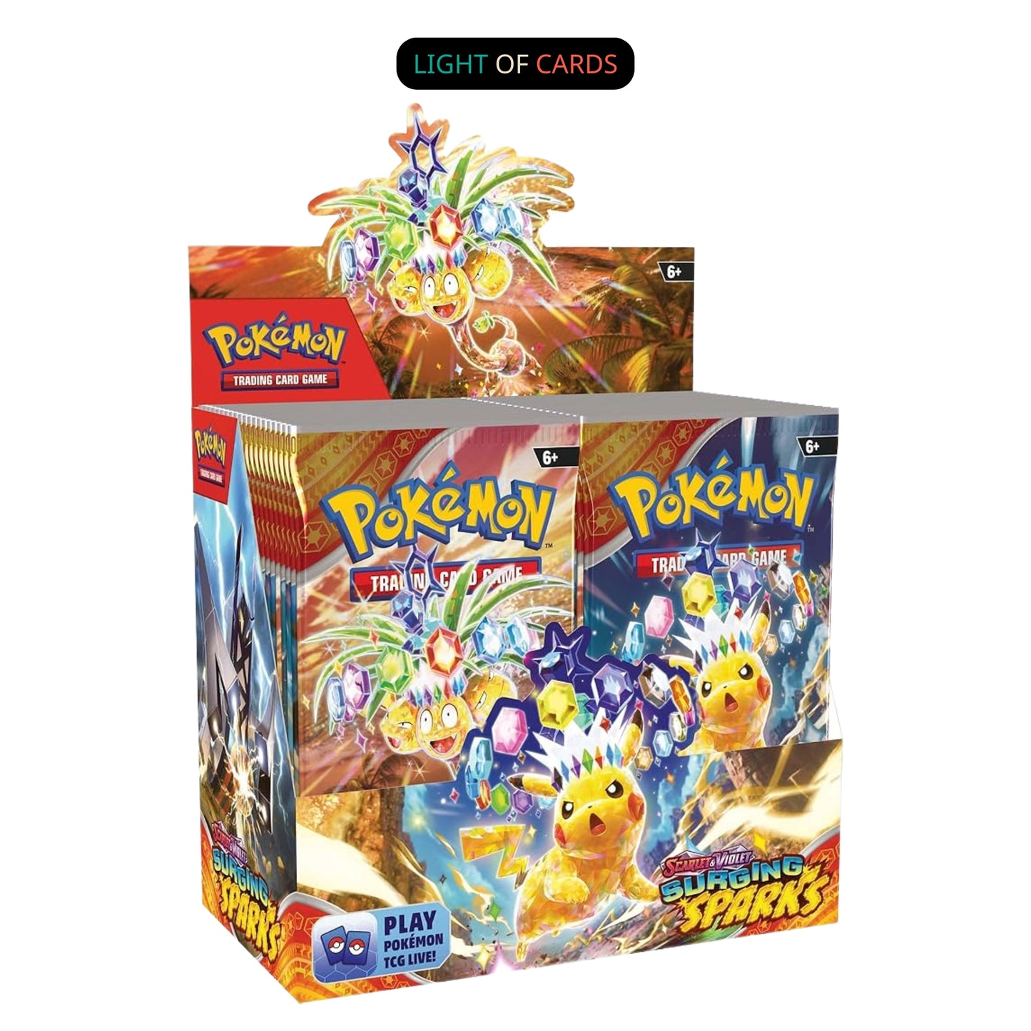 [Booster Box] Pokemon TCG - Surging Sparks Booster Bundle - Sealed Box - 36 Packs