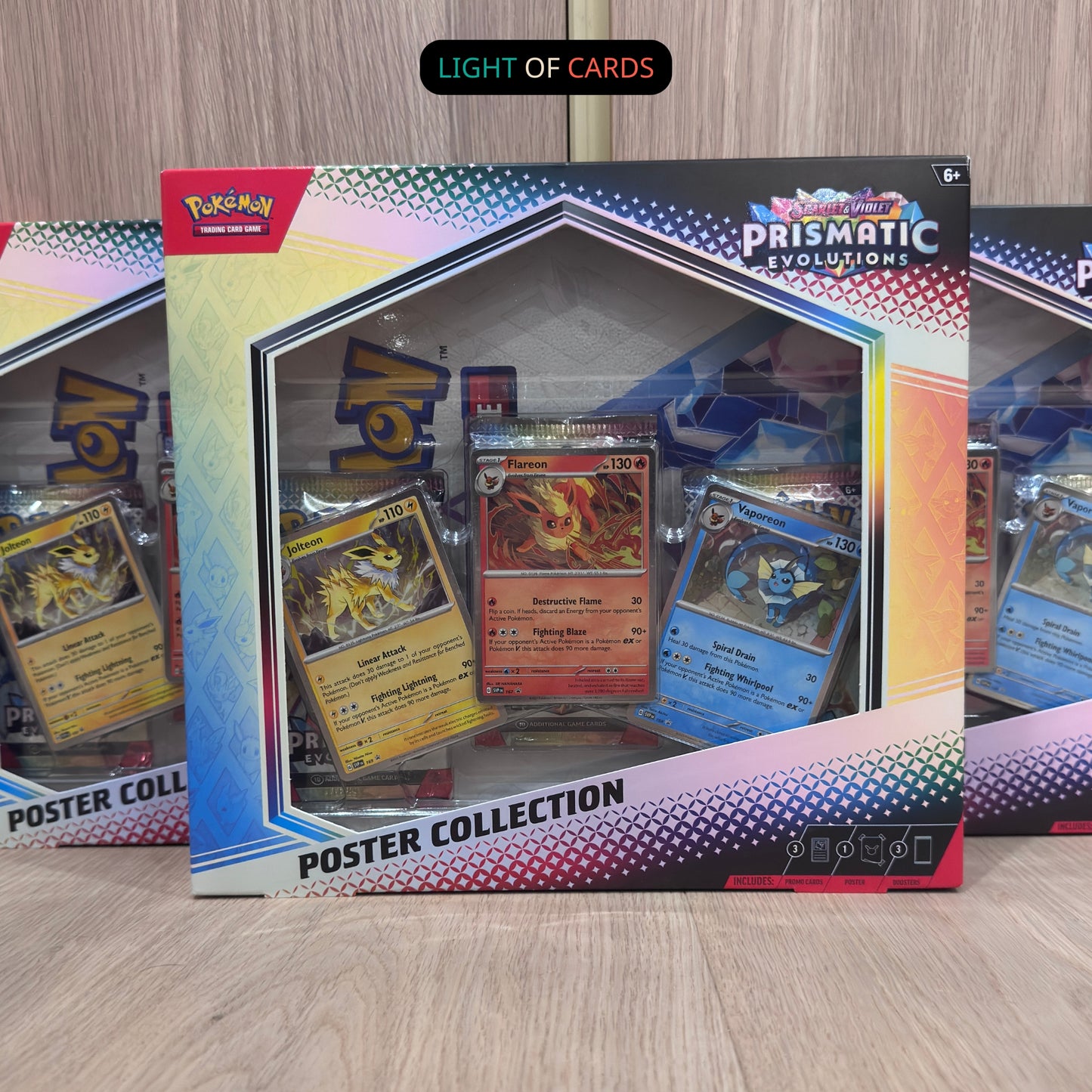 Pokemon TCG - Scarlet & Violet - Prismatic Evolutions Poster Collection