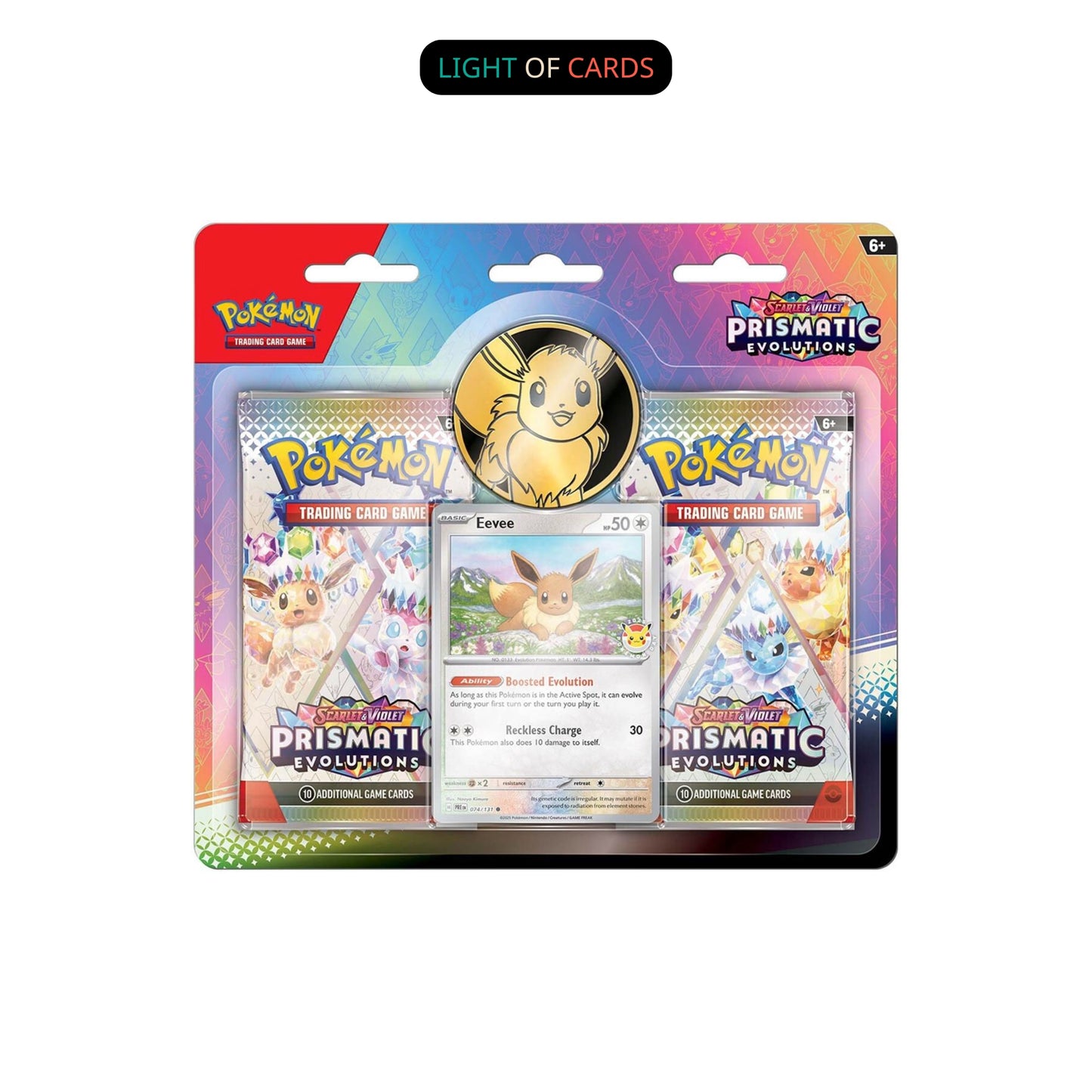 Pokemon TCG - Scarlet & Violet - Prismatic Evolutions 2-Pack Blister