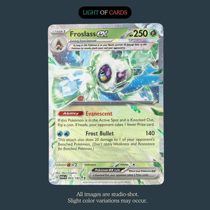 Pokémon TCG - Froslass ex -  003/182 - Double Rare - Holo - Paradox Rift