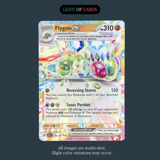 Pokémon TCG - Flygon ex - 106/191 - Double Rare - Surging Sparks - NM/M