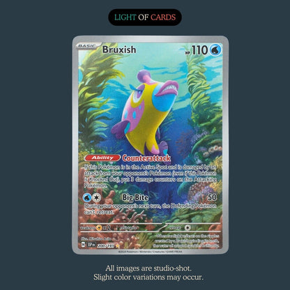 Pokémon TCG - Bruxish - 200/191 - Illustration Rare - Surging Sparks - Full Art