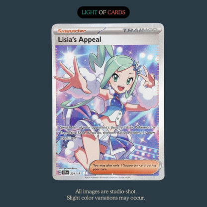 Pokémon TCG - Lisia's Appeal - 234/191 - Ultra Rare - Surging Sparks - Full Art