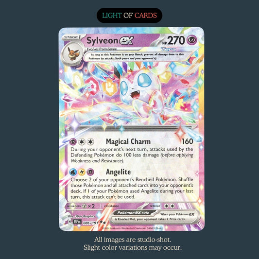 Pokémon TCG - Sylveon ex - 086/191 - Double Rare - Surging Sparks - Holo - NM/M