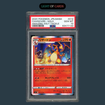 [PSA 10] -Charizard - Holo - Amazing Volt Tackle - 012/100 - Pokémon TCG