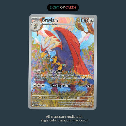 Pokémon TCG - Braviary - 214/191 - Illustration Rare - Surging Sparks - Full Art