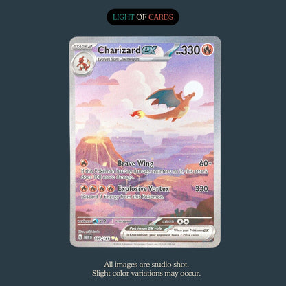 Pokémon TCG - Charizard ex - 199/165 - Special Illustration Rare - Full Art