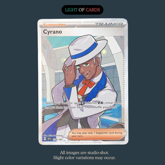 Pokémon TCG - Cyrano - 230/191 - Ultra Rare - Surging Sparks - Holo