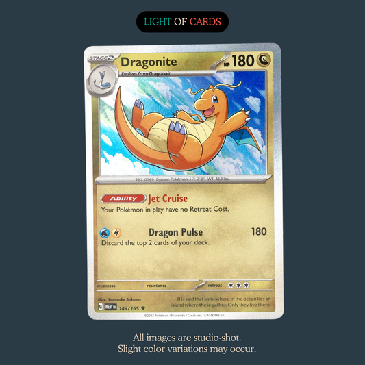 Pokémon TCG - Dragonite - 149/165 - Rare - Holo -  SV151