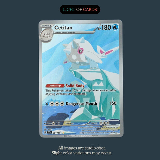 Pokémon TCG - Cetitan - 201/191 - Illustration Rare - Surging Sparks - Full Art