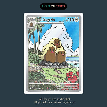 Pokémon TCG - Dugtrio - 208/191 - Illustration Rare - Surging Sparks - Full Art